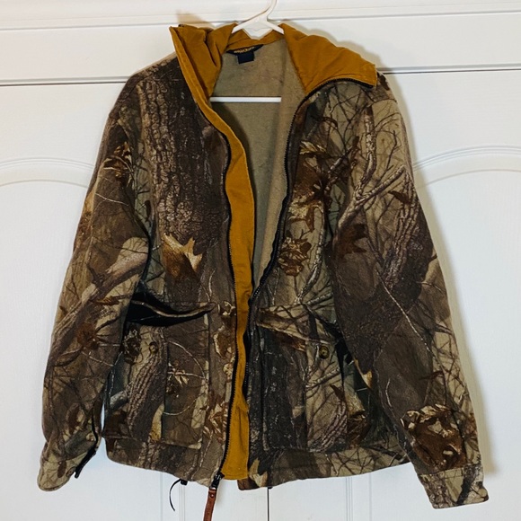 Vintage Woolrich 100% Wool Camo Oversized Men’s Jacket - Picture 5 of 13